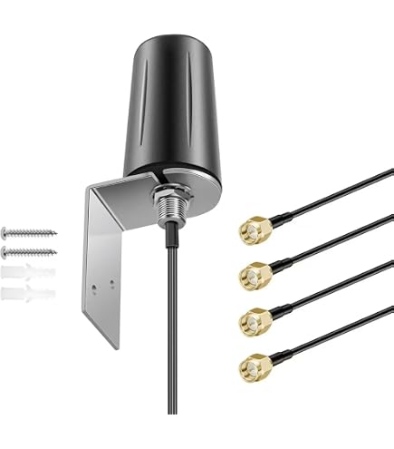 Amazon.com: Panorama Antenna SHKG-6-60-QW 7-in-1 4G LTE Sharkee